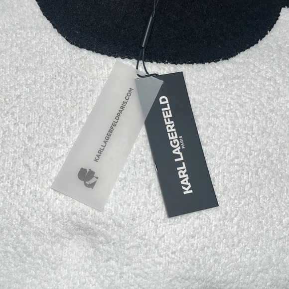 Karl Lagerfeld Paris Women’s COZY COLORBLOCK SWEATER - Picture 7 of 12